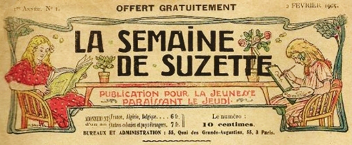 LA SEMAINE DE SUZETTE CABEÇALHO 2 FEV 1905 copy