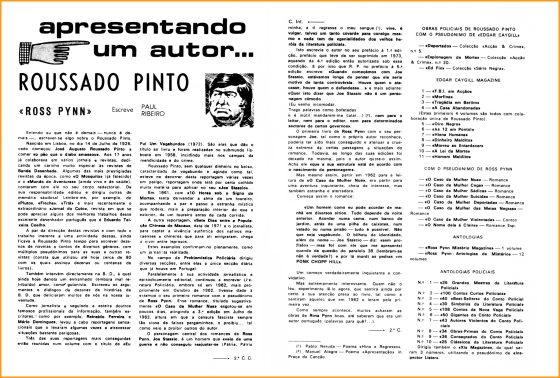 Ross Pinto - Artigo 1 e 2